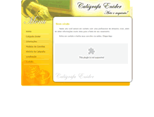 Tablet Screenshot of caligrafaenider.com.br